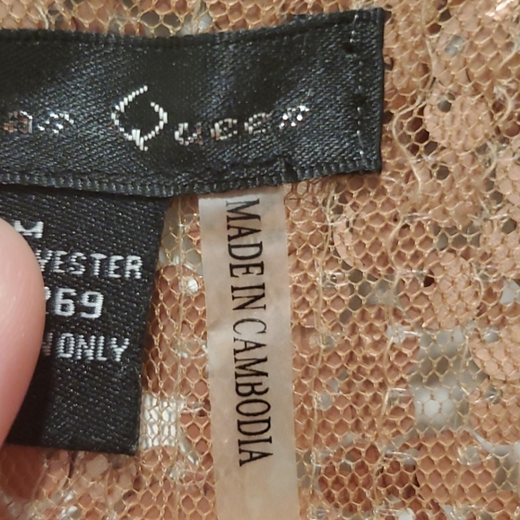 NWT Gold sequined jacket - Picture 4 of 7